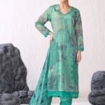 TM DESIGNER SUNFLOWER SILK SUIT