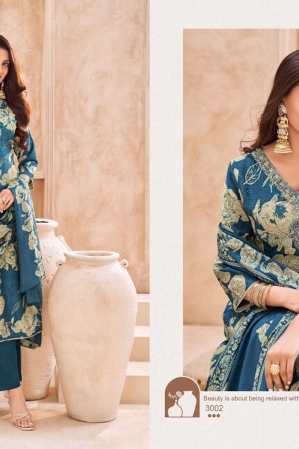 Salvi Silk Suit For Women
