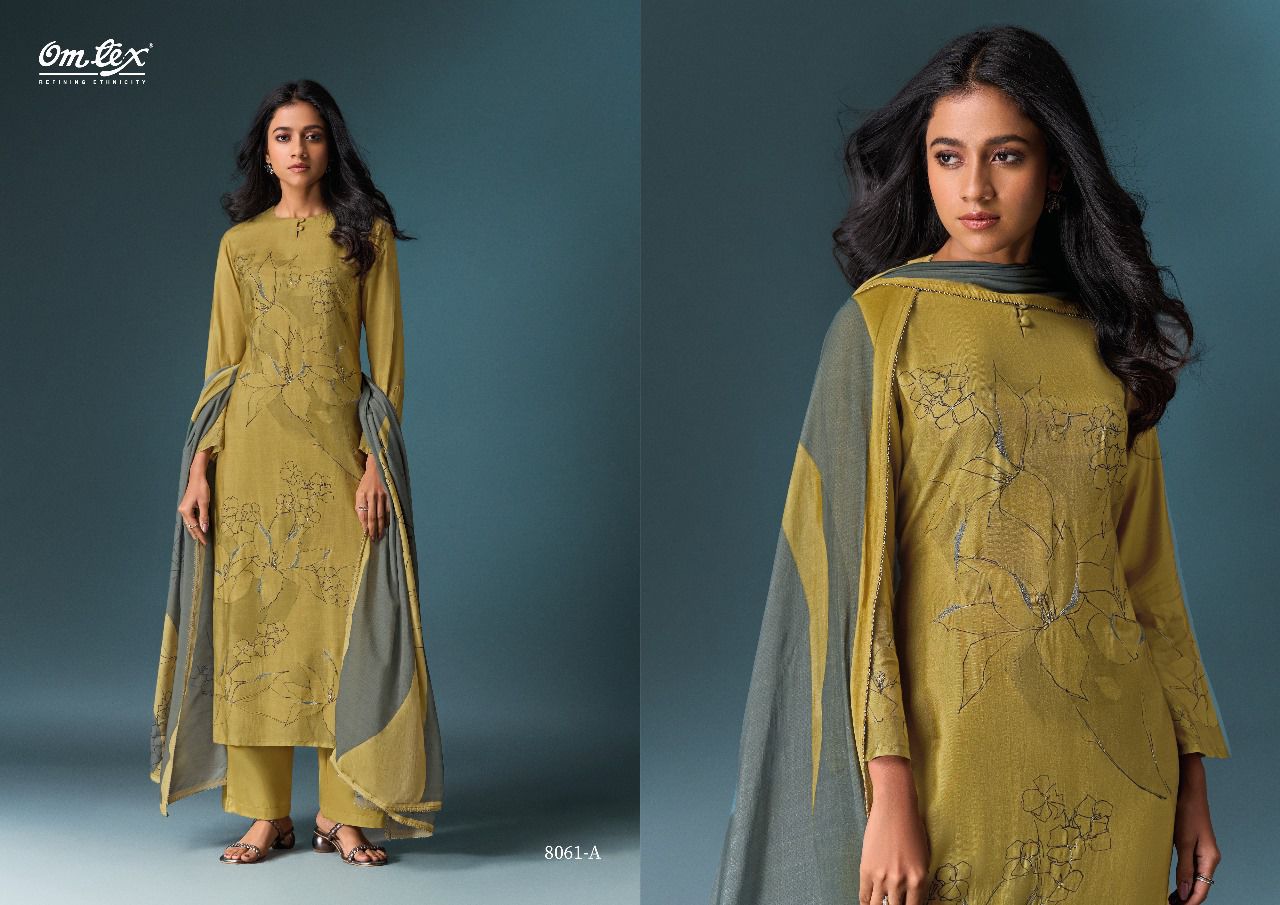 Omtex Riyanshi – Pakiza Silk Digital Print Suit
