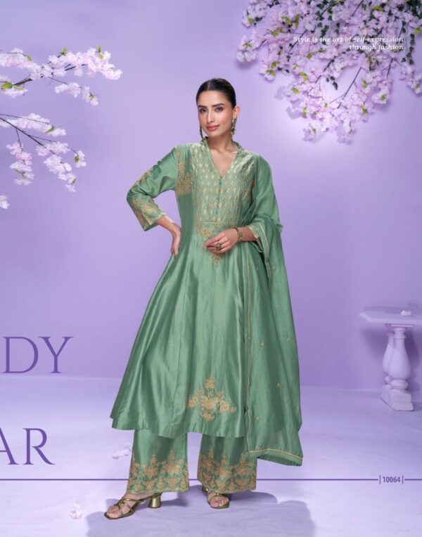 Sayuri Designer Embroidered Suit Set