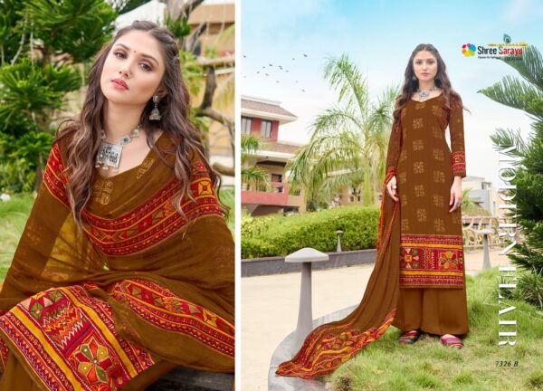 Rakhi cotton print suit