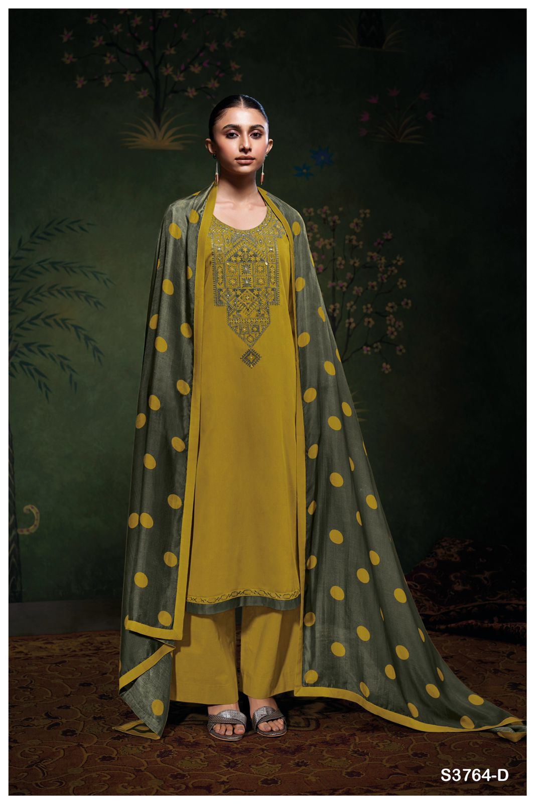 Ganga Meadow 3764 – Premium Cotton Suit set