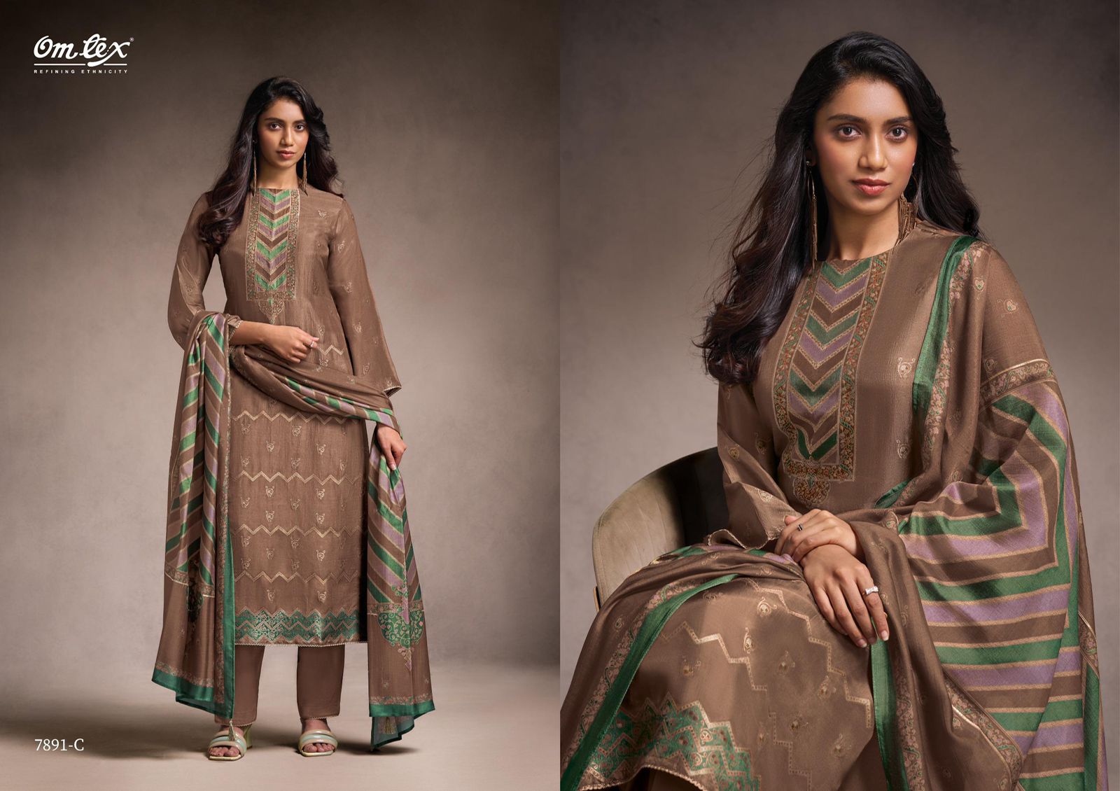 Omtex Lavya | Designer Readymade Suit Set