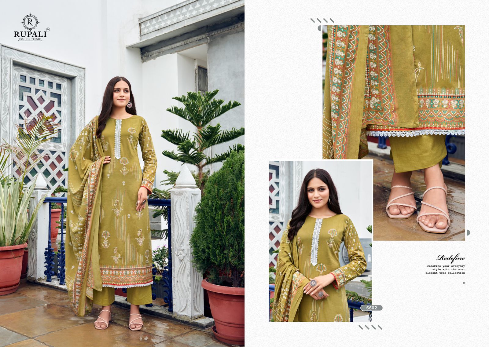 Rupali Fashion Trendz – SOBHITA | Pure Cotton Jaam Baatik Printed