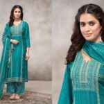 K Cube Muslin Suit Set