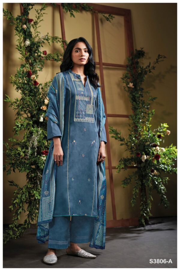 Ganga Embroidered Suit