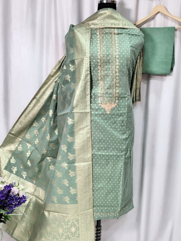 Maheshwari Embroidery Suit