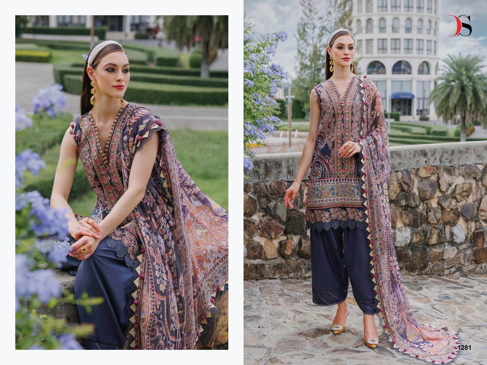 Jade Urban Lawn 25-5 – By Deepsy | Digital Print Suit