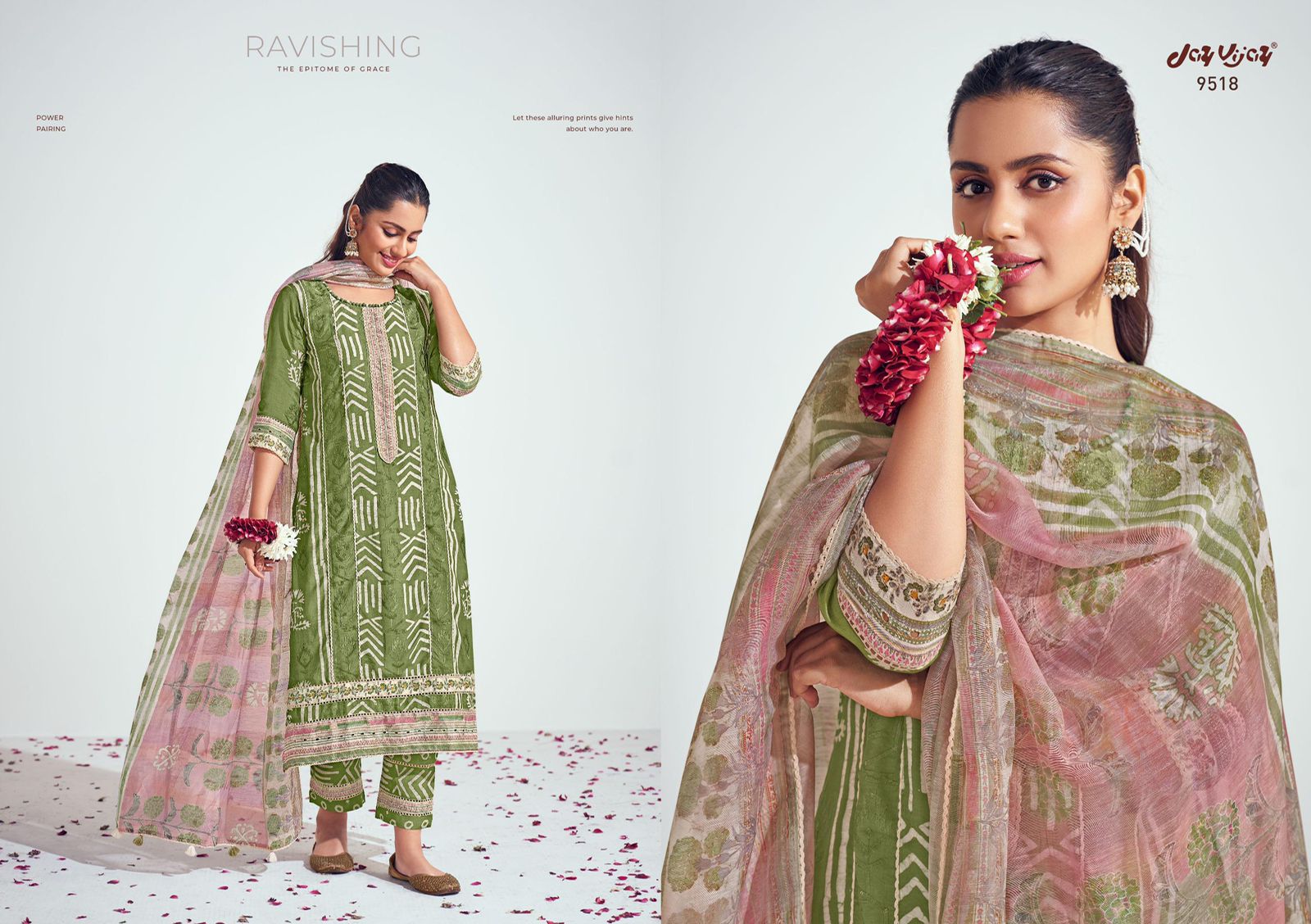 Jay Vijay – Prangan | Pure Moga Silk Designer Suit