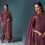 Omtex ladies silk suits