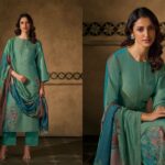 Omtex Embroidered Silk Suit