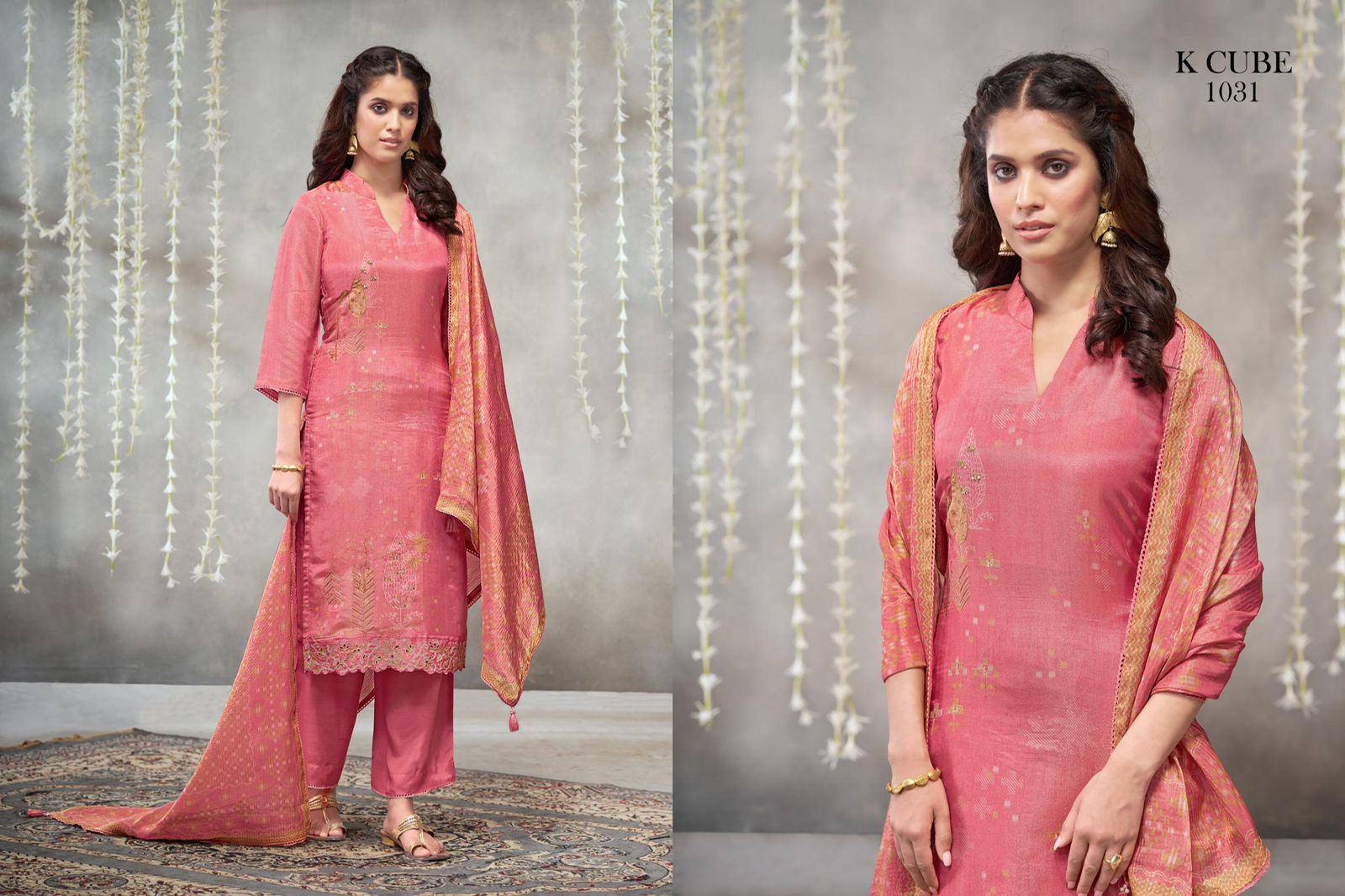 K Cube Falak Premium Designer Suit Set