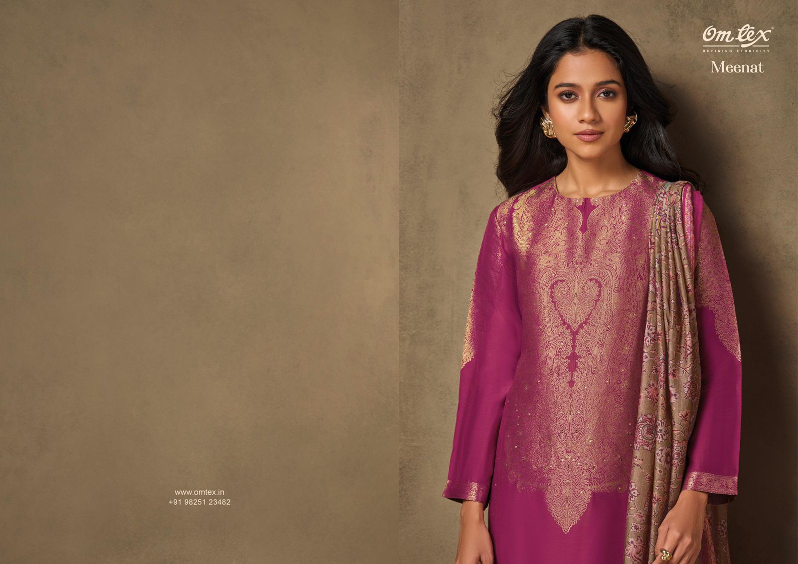 Omtex Meena – Elegant Designer Suit Set