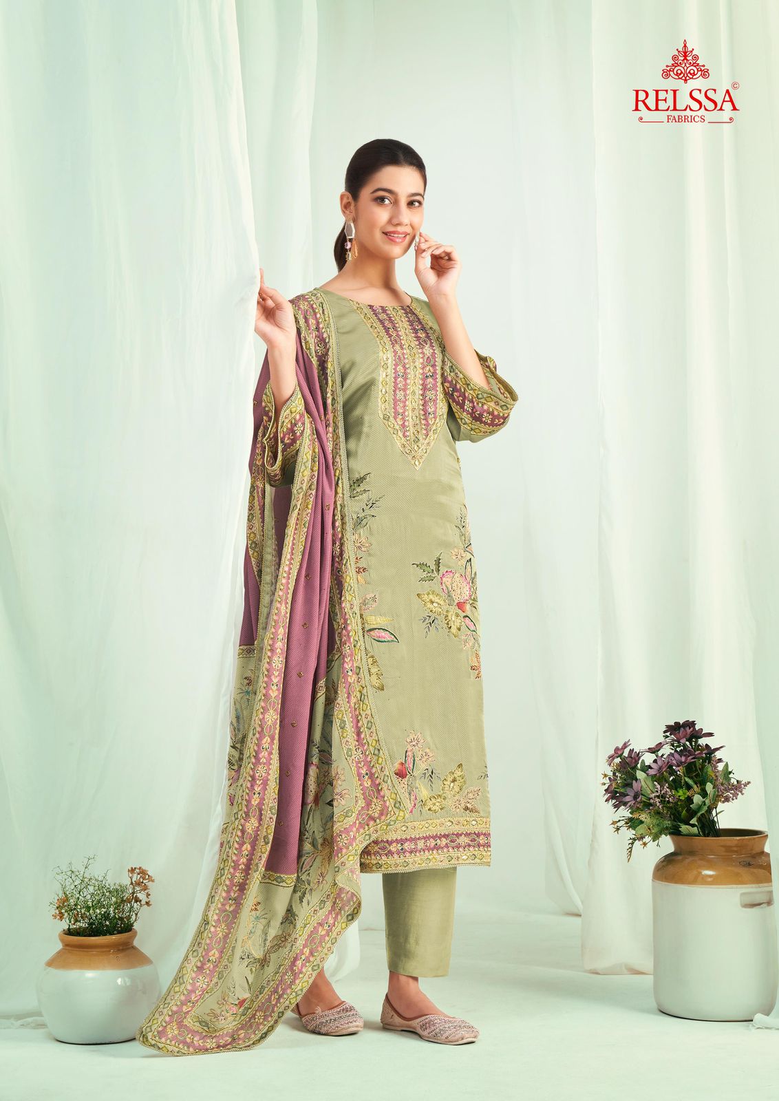 Relssa SAKHI – Premium Designer Suit Set