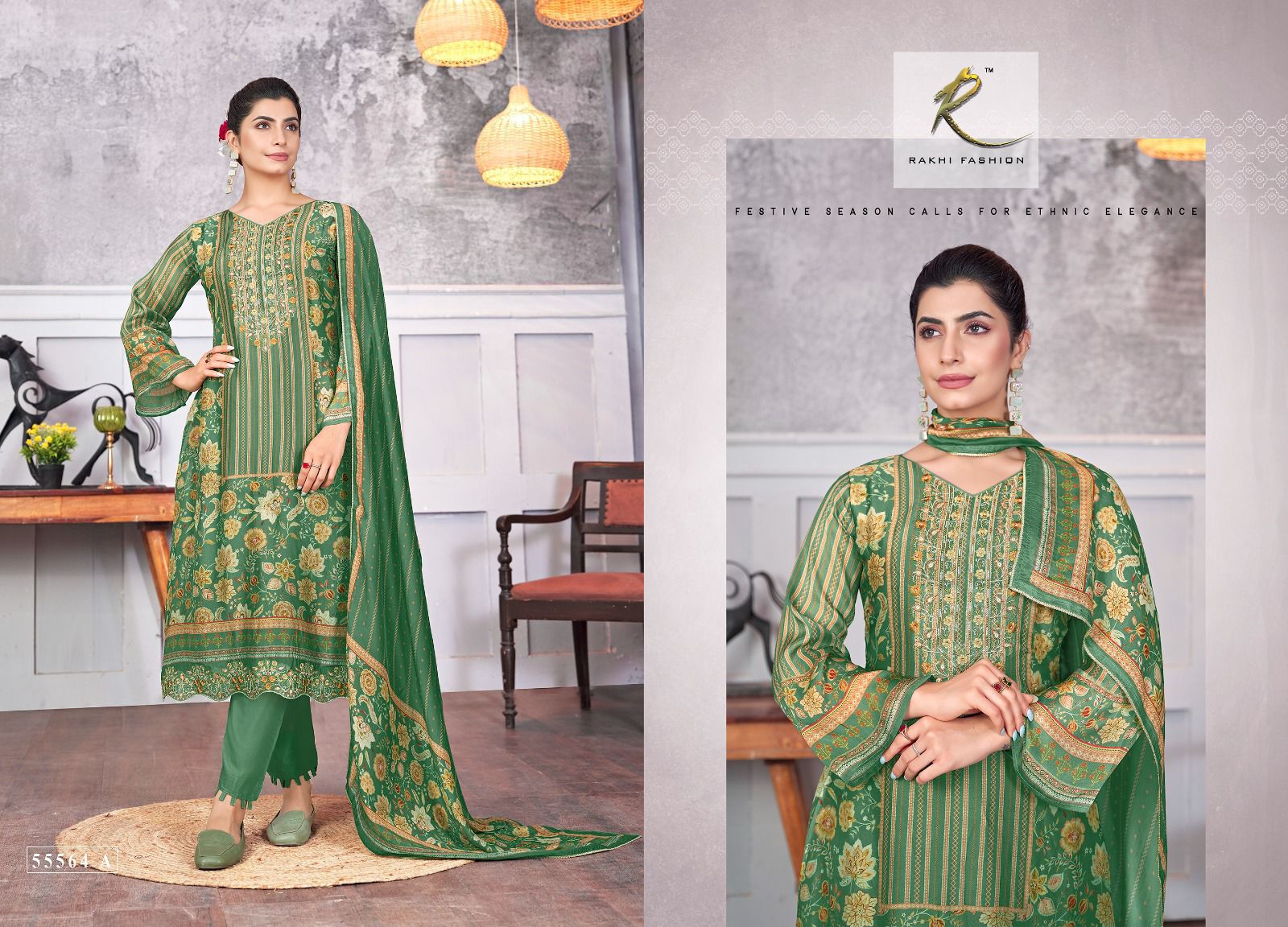 Rakhi Rang-E-Tyauhaar – Festive Designer Suit Set