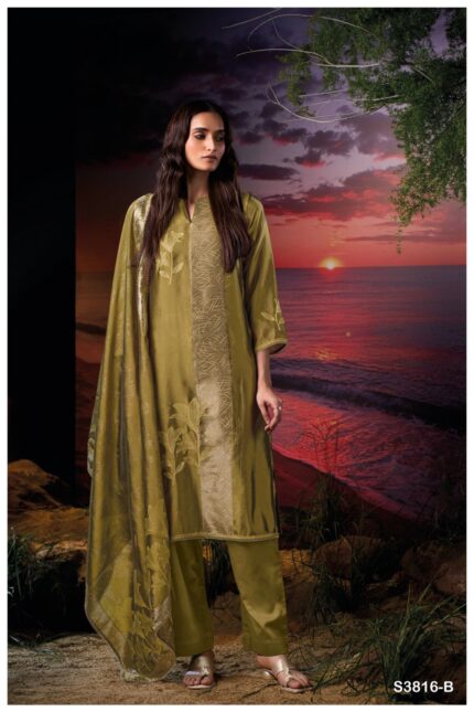 Ganga silk jacquard