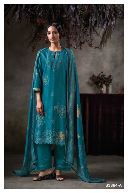 Ganga Suits Russian Silk