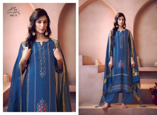 Shiddat Muslin Suits