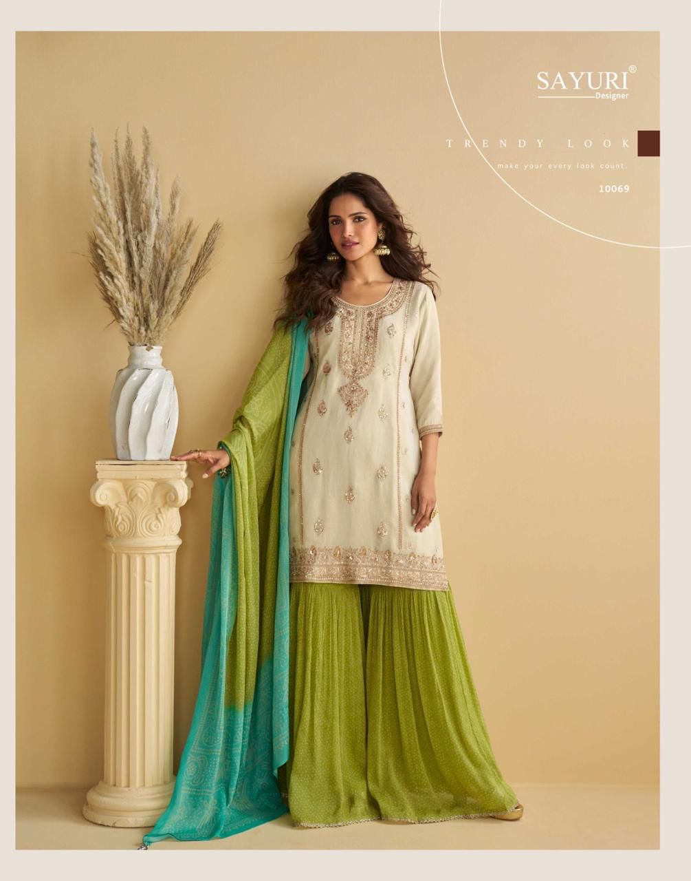 Sayuri Designer – GULABO | Stitched Premium Chinon Silk