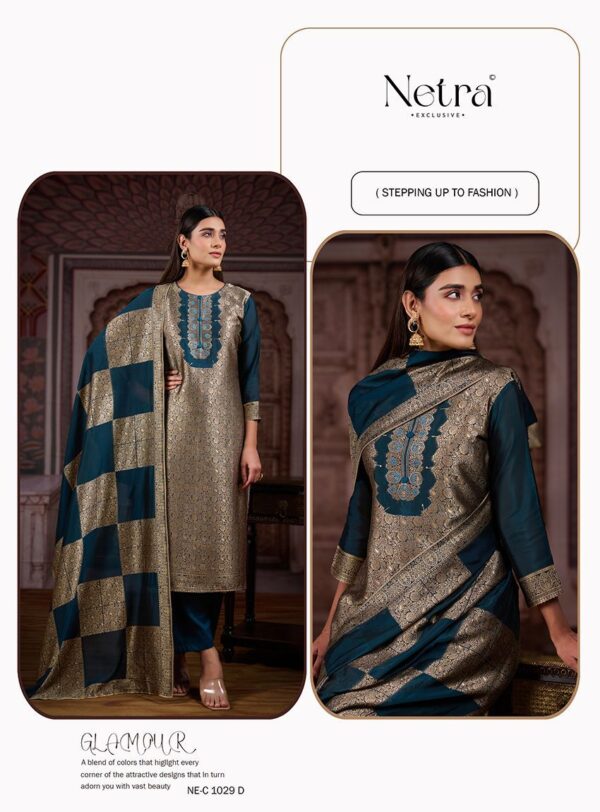 NETRA EXCLUSIVE SILK SUIT