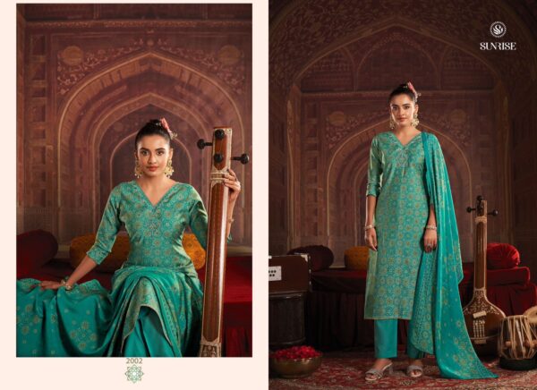 Sunjyoti Silk Suit Women