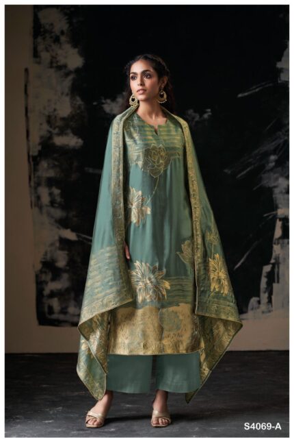 Ganga Silk Suit Woman