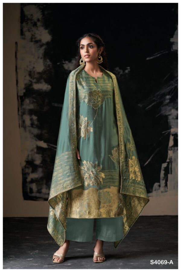 Ganga Silk Suit Woman