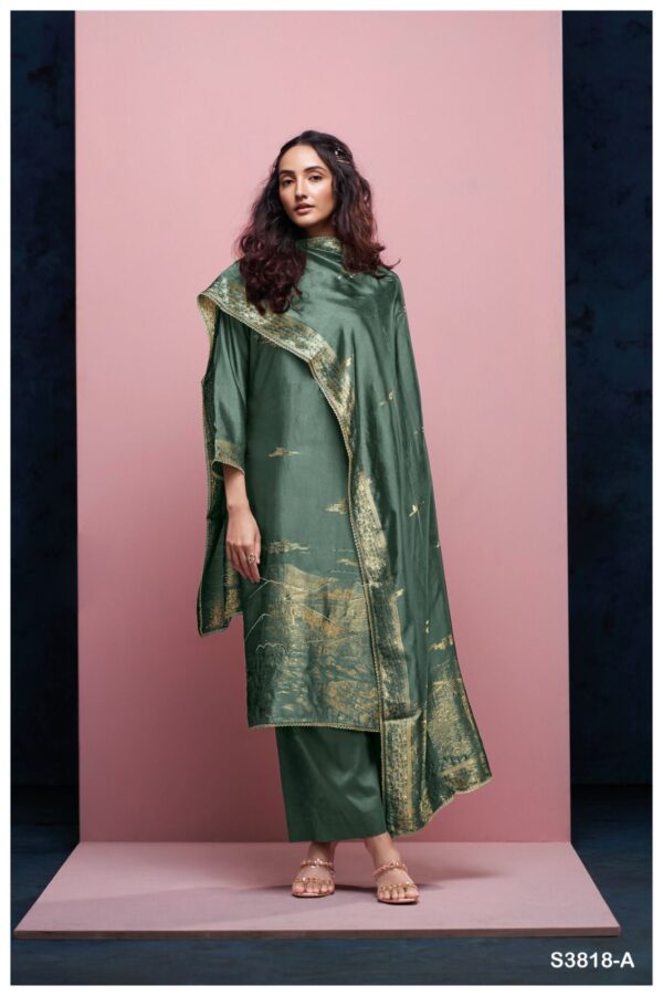 Ganga Silk Suit Womans