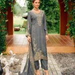 Varsha Satin Suit