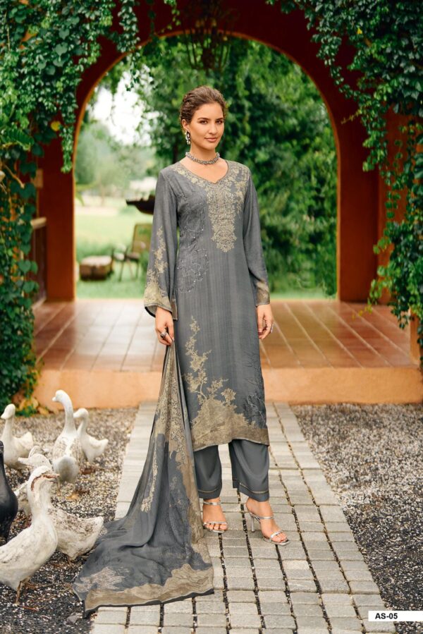 Varsha Satin Suit