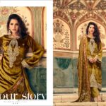 Kesar Karachi Embroidered Suit