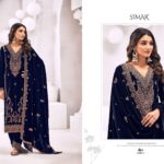 Glossy Simar Velvet Suits