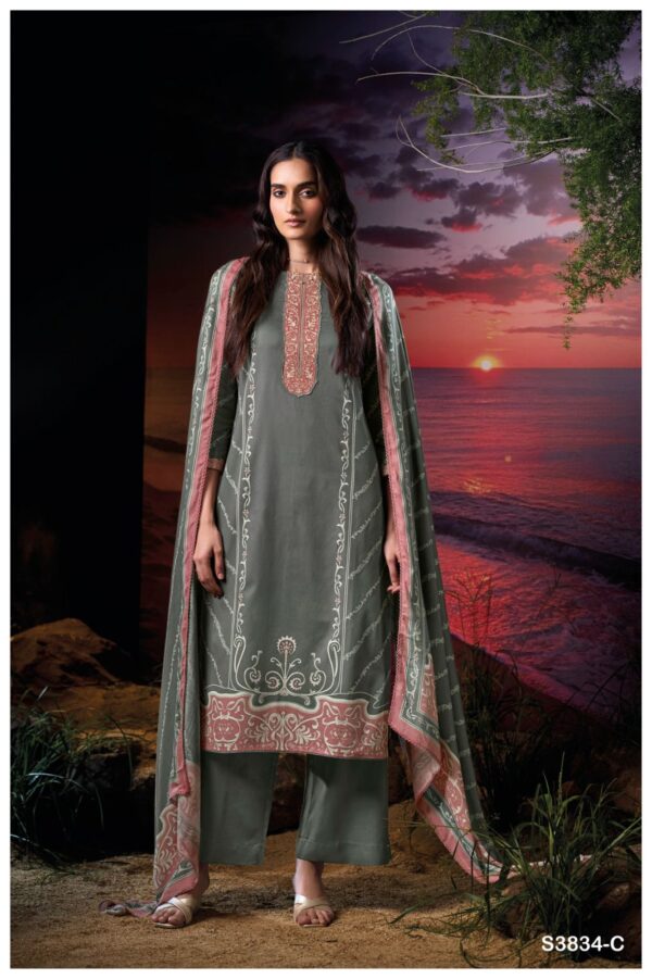 Ganga suit Printed Set