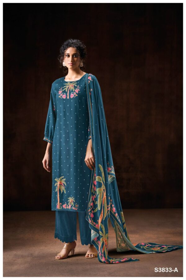 Ganga Pashmina Suit