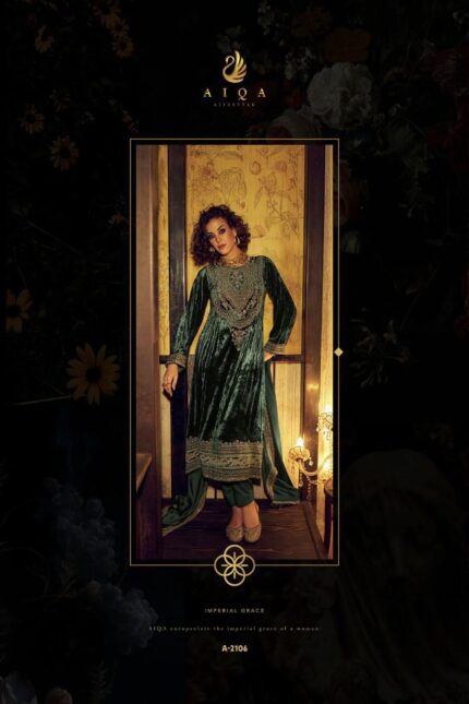 Aiqa Velvet Suit