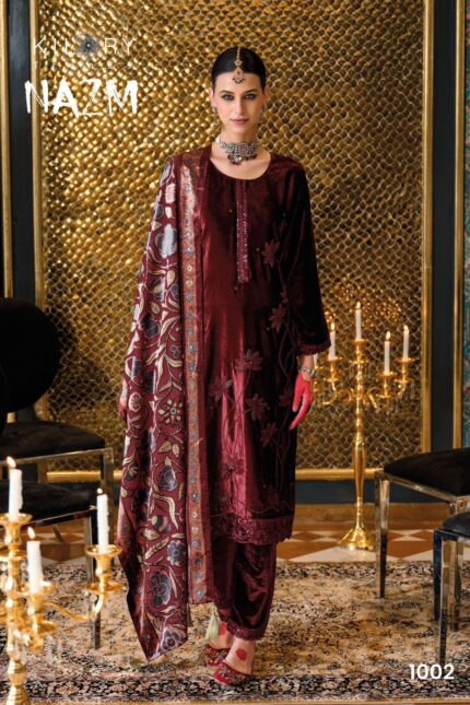 Kilory Velvet Suit Ladies