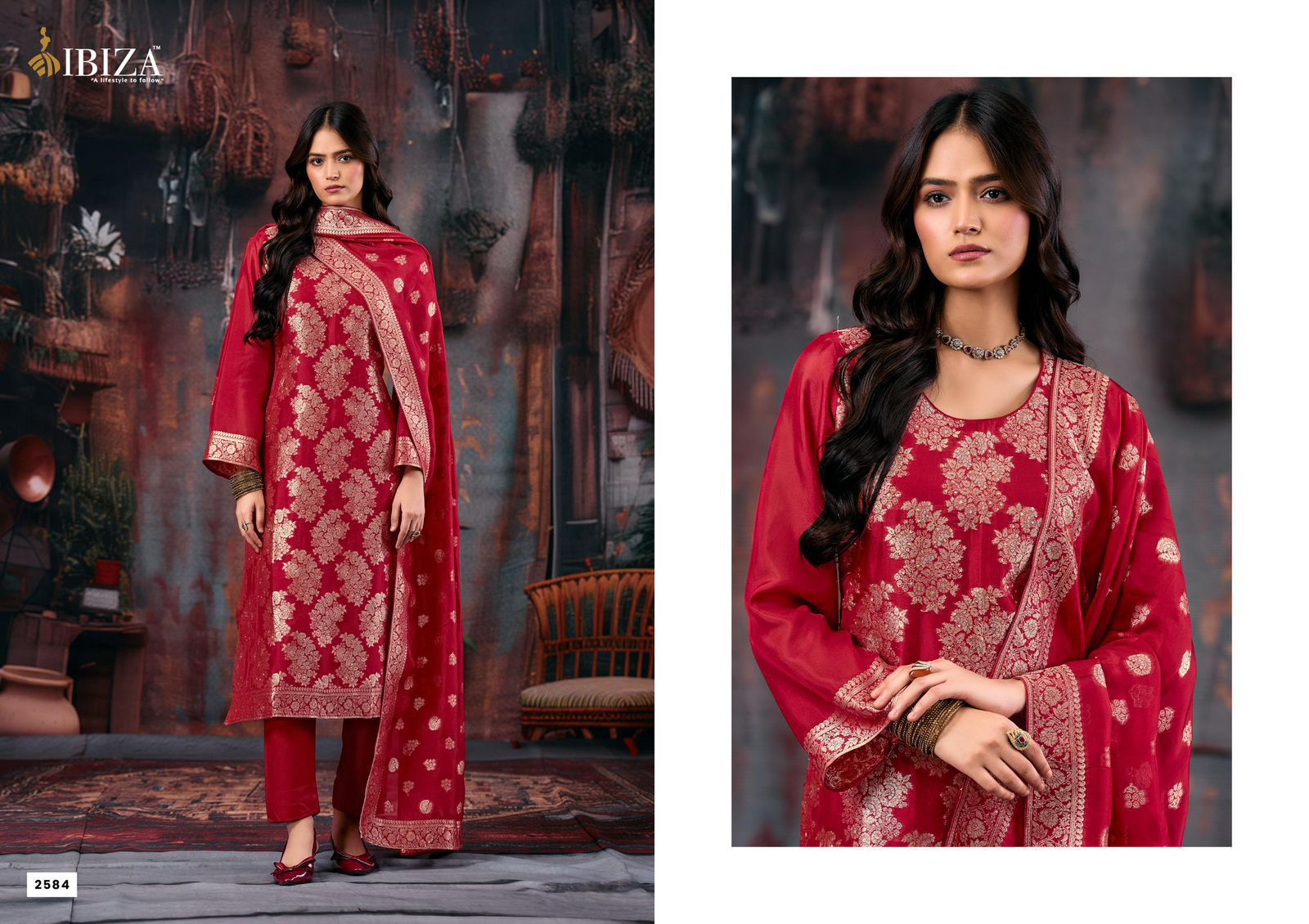 IBIZA ZEHRA Collection – Handworked Silk Jacquard