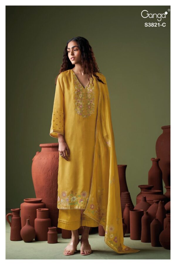 Ganga Suits Pure Silk