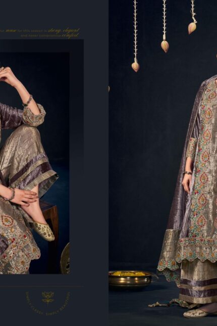Jay Vijay Velvet Set
