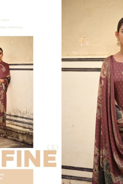 Kesar Pashmina Suit Set