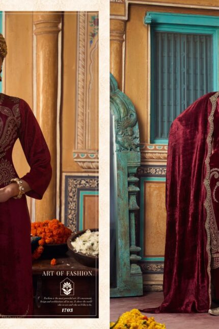 Rupali Fashion Velvet Suits