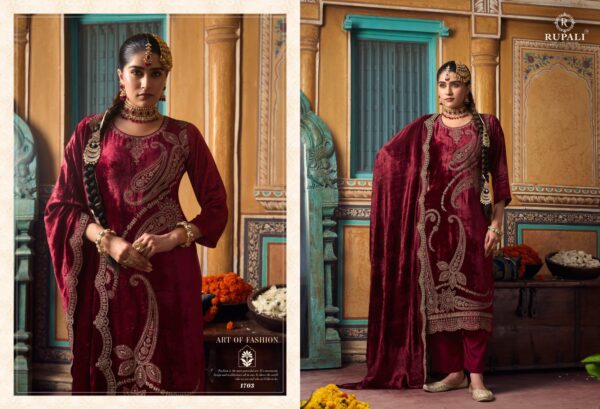Rupali Fashion Velvet Suits