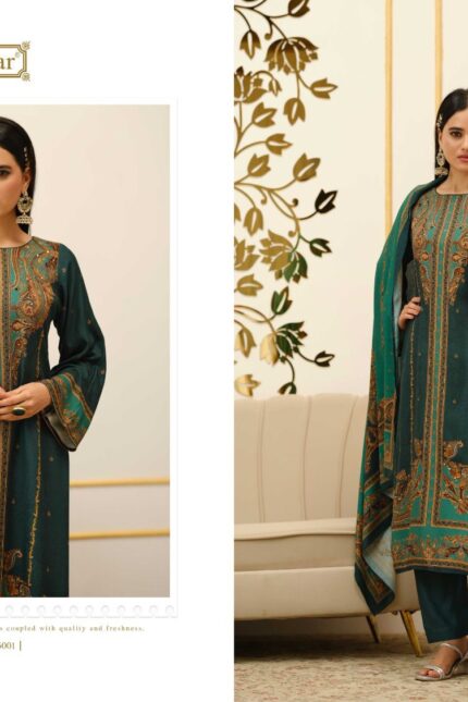 Kesar Pure Pashmina Suit