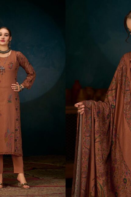 Ibiza Latest Pashmina Suit Set
