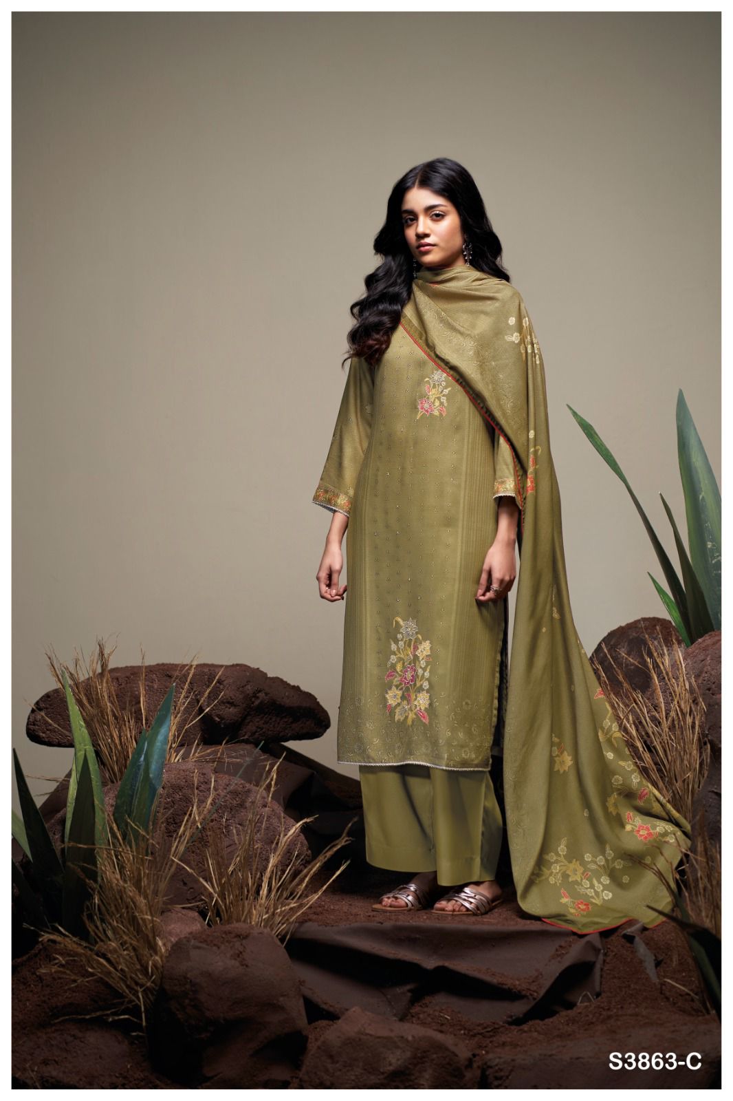 Ganga – Gracina 3863 Timeless Elegance in Premium Wool