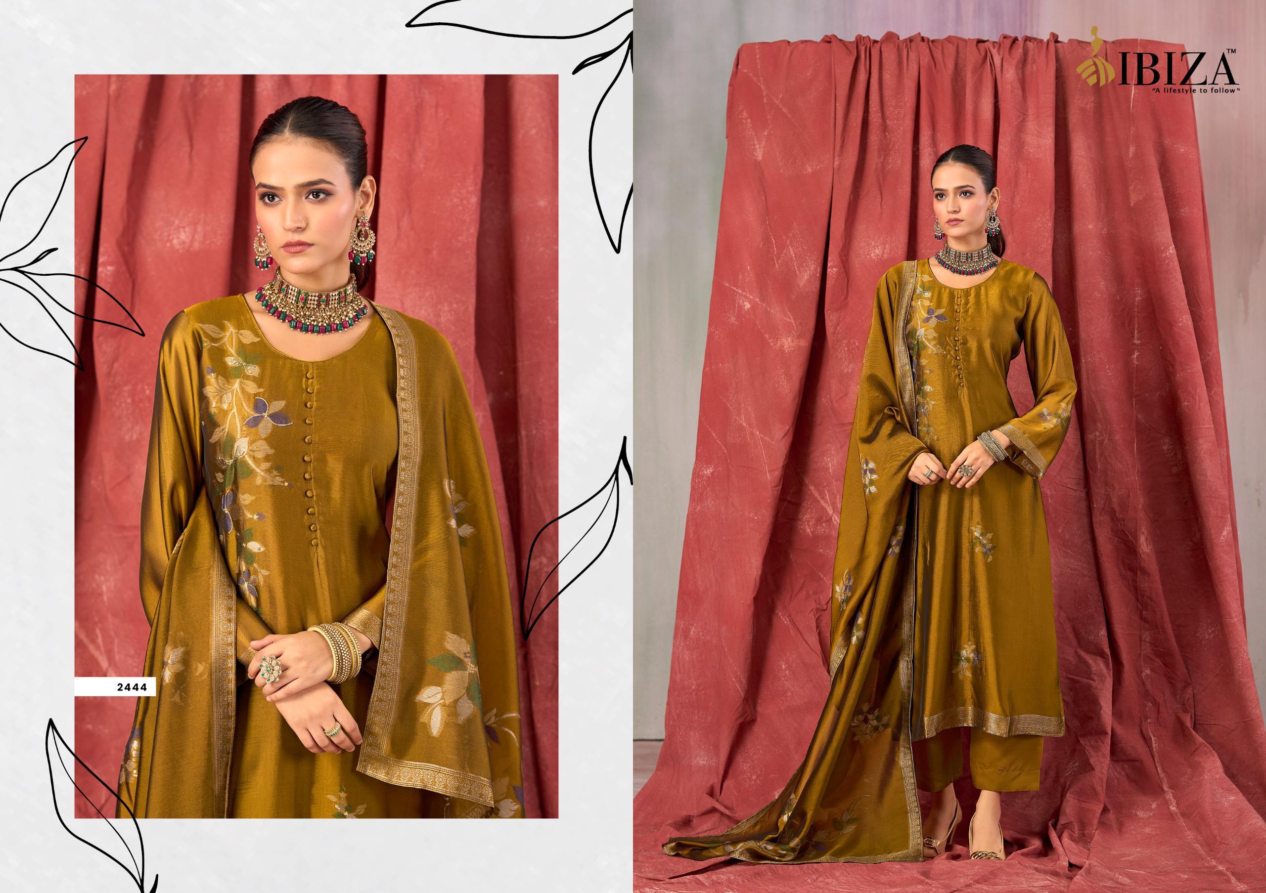 IBIZA – LEHRIYA Collection Pure Banglory Silk Jacquard