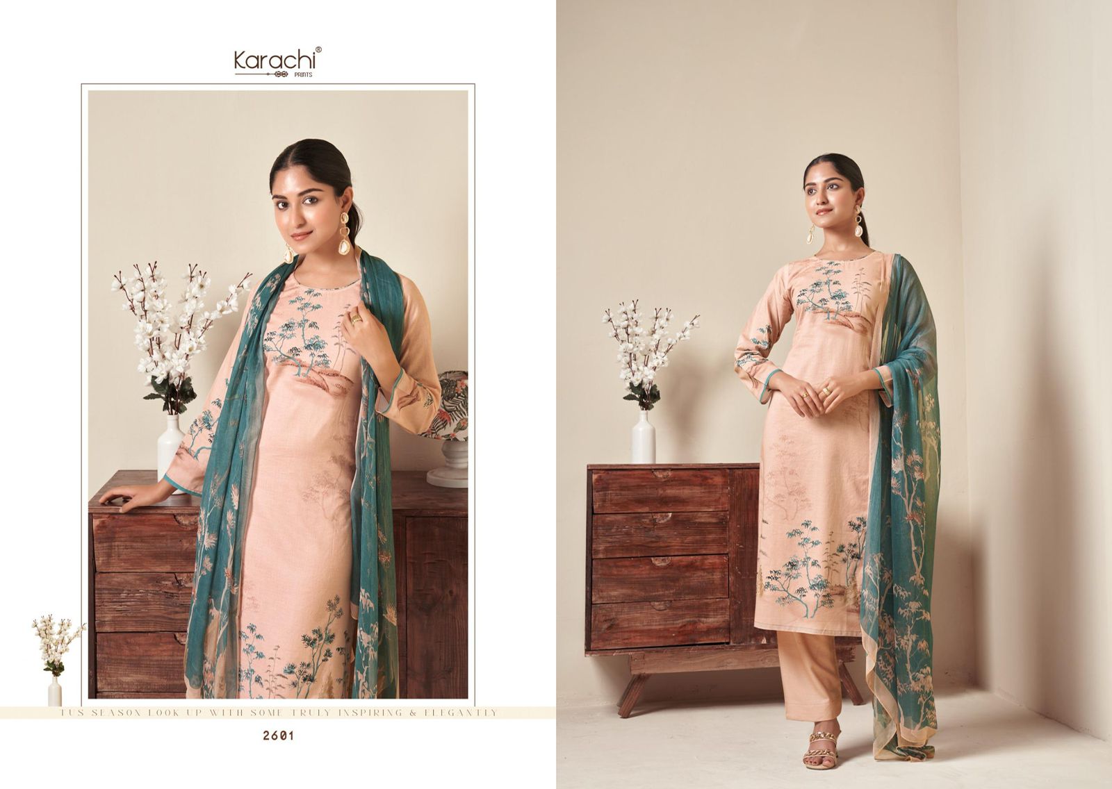Kesar – Lekha Collection | Cambric Lawn with  digital prints