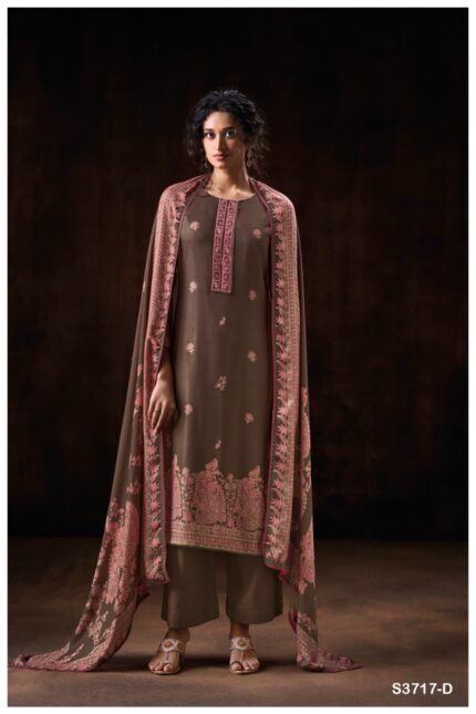 Ganga Suits Set Pashmina