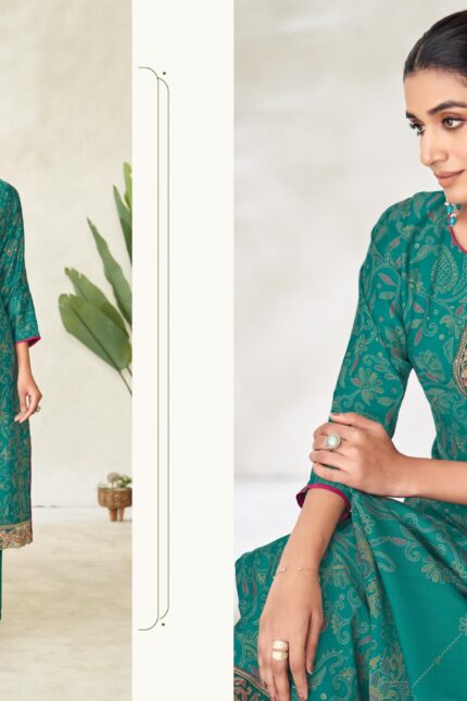 Kesar latest Pashmina Suits