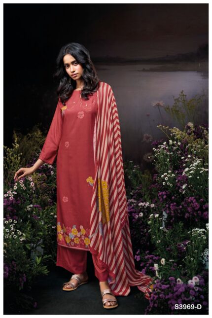 Ganga Pashmina Suit Latest